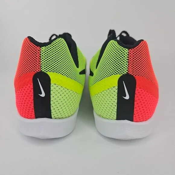 Nike Zoom Rival Distance DC8725-601 Red Volt Running Spikes Shoes Men's Sz. 10.5
