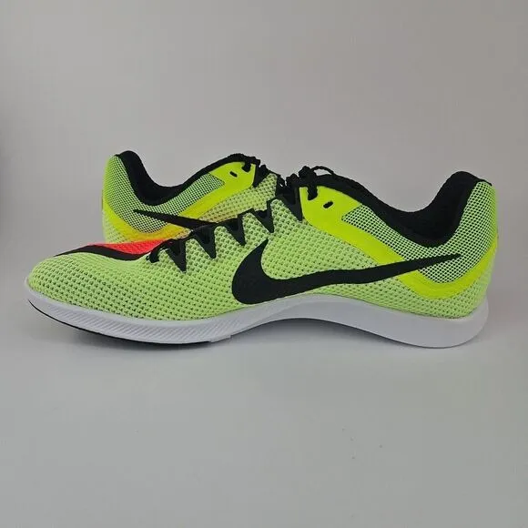 Nike Zoom Rival Distance DC8725-601 Red Volt Running Spikes Shoes Men's Sz. 10.5