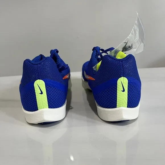 Nike Zoom Rival Distance Men’s Track Spikes Shoes Blue New DC8725-401 Men Sz 9.5