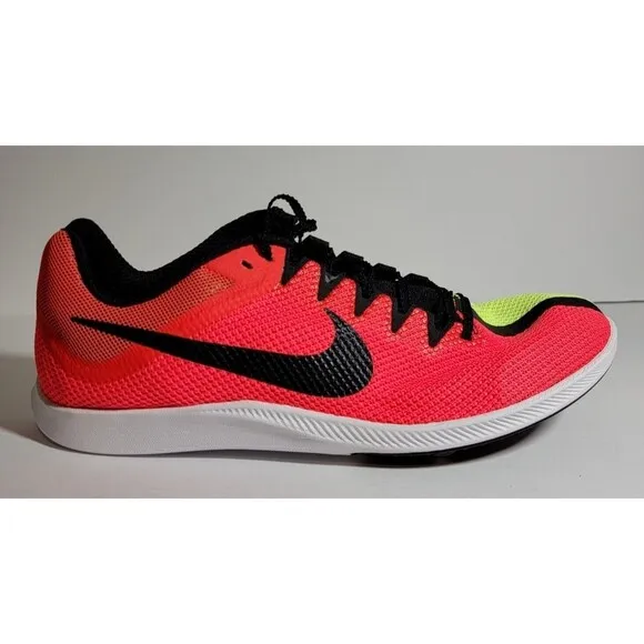 Nike Zoom Rival Distance Track Shoes Red Volt Spikes Men's Size 13 DC8725-601
