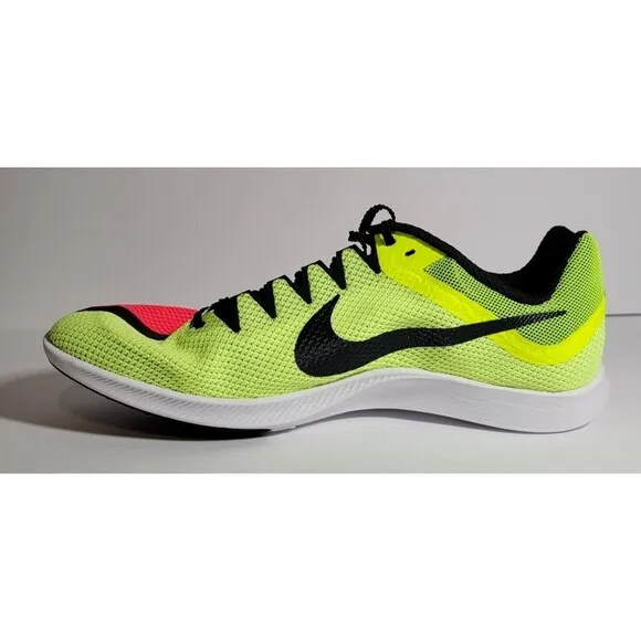 Nike Zoom Rival Distance Track Shoes Red Volt Spikes Men's Size 13 DC8725-601