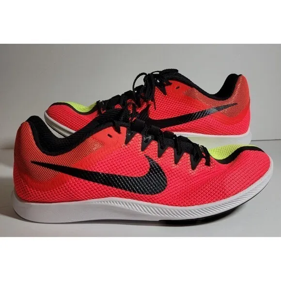 Nike Zoom Rival Distance Track Shoes Red Volt Spikes Men's Size 13 DC8725-601
