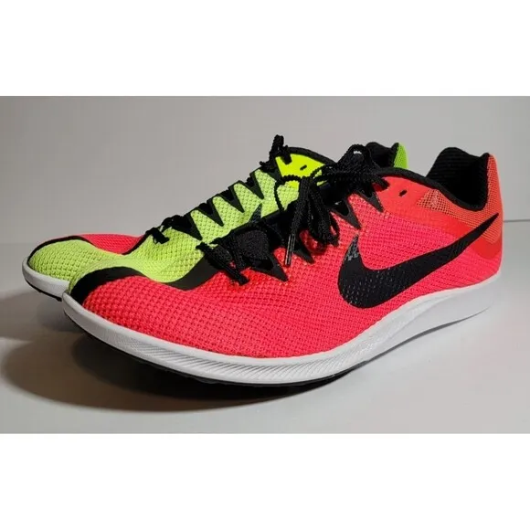 Nike Zoom Rival Distance Track Shoes Red Volt Spikes Men's Size 13 DC8725-601