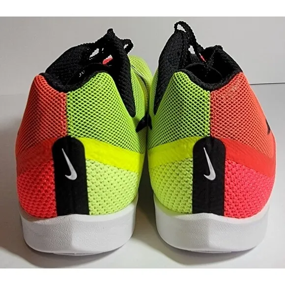 Nike Zoom Rival Distance Track Shoes Red Volt Spikes Men's Size 13 DC8725-601