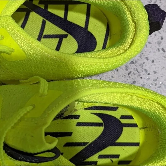 Nike Zoom Superfly Elite 2 track shoes neon yellow Olympics Paris mens size 11.5