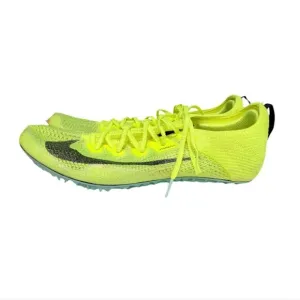 Nike Zoom Superfly Elite 2 track shoes neon yellow Olympics Paris mens size 11.5