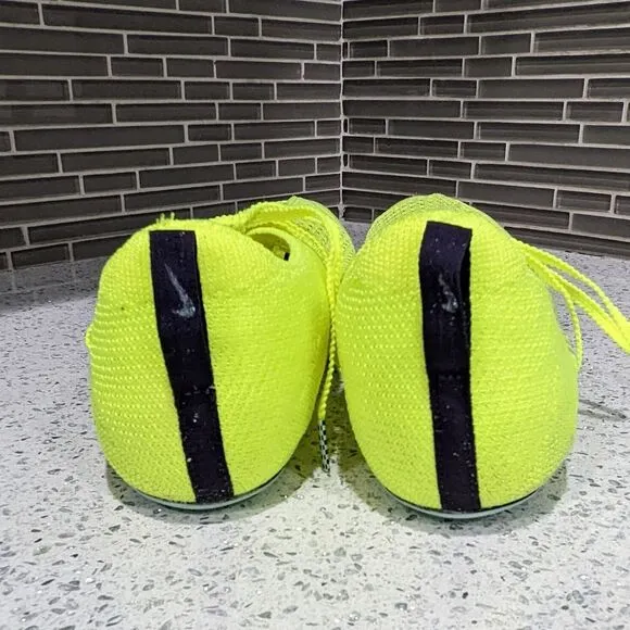 Nike Zoom Superfly Elite 2 track shoes neon yellow Olympics Paris mens size 11.5