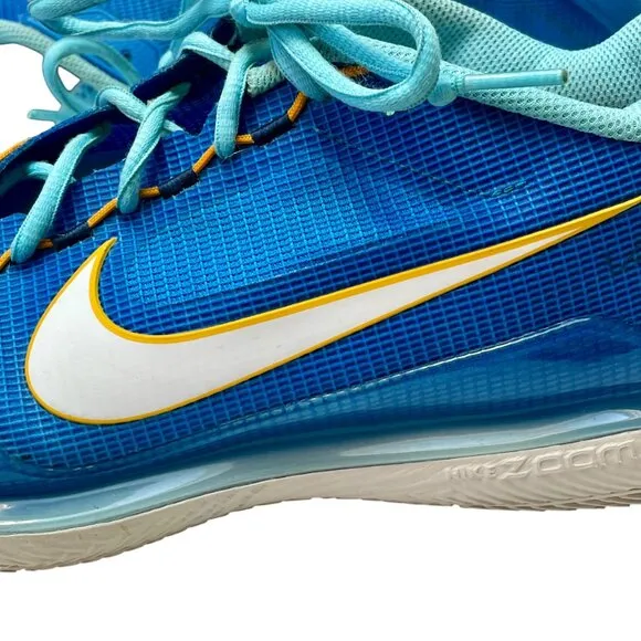 Nike Zoom Vapor Pro Hard Court Tennis Shoes Blue White Men Size 10 Pickleball