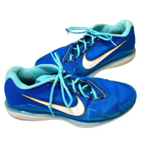 Nike Zoom Vapor Pro Hard Court Tennis Shoes Blue White Men Size 10 Pickleball