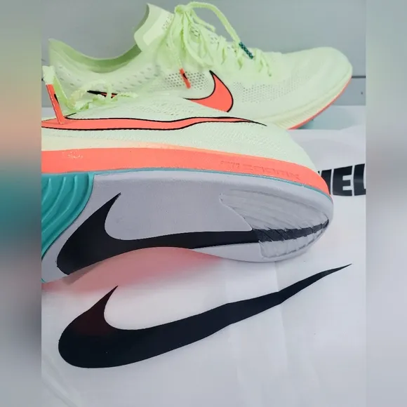 Nike ZoomX Dragonfly Barely Volt Hyper Orange Track Field Spike size Men's 13