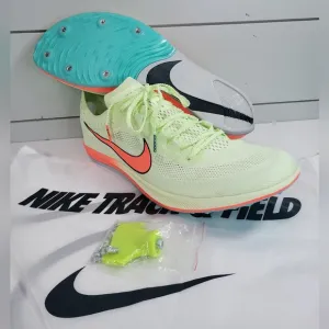 Nike ZoomX Dragonfly Barely Volt Hyper Orange Track Field Spike size Men's 13