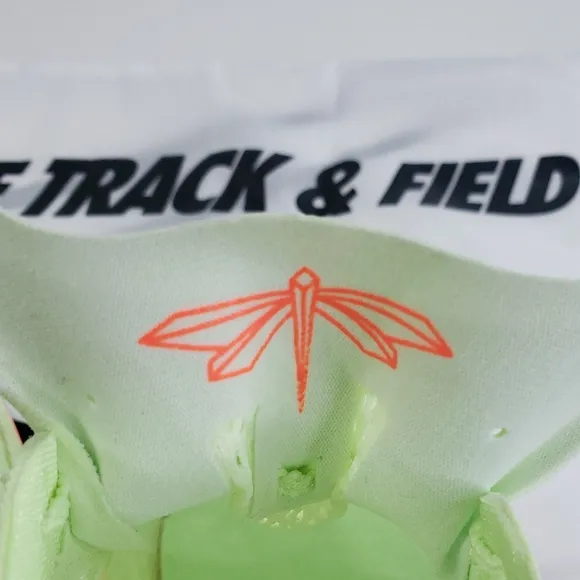 Nike ZoomX Dragonfly Barely Volt Hyper Orange Track Field Spike size Men's 13