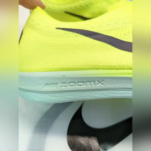 Nike ZoomX Dragonfly Volt Mint Foam DR9922-700 Track &amp; Field Distance Spikes 12