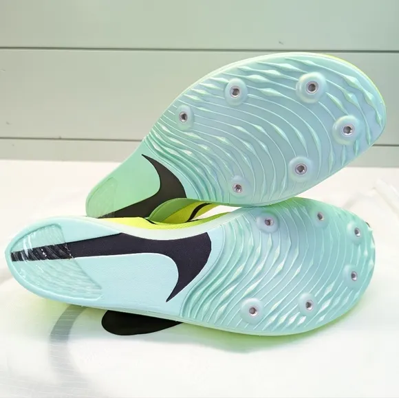 Nike ZoomX Dragonfly Volt Mint Foam DR9922-700 Track &amp; Field Distance Spikes 12