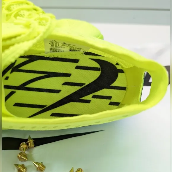 Nike ZoomX Dragonfly Volt Mint Foam DR9922-700 Track &amp; Field Distance Spikes 12