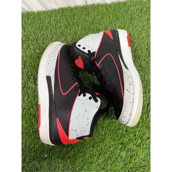 Nike Air Jordan 2 Retro Infrared 23 Size 10.5 OG ALL  385475-023