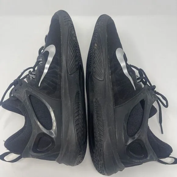 Nike Men's Black Zoom Lace-Up Shoes Size 13