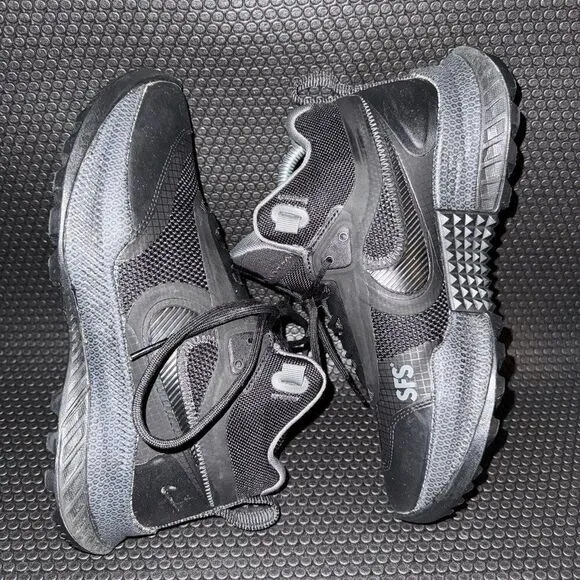 Nike React SFB Carbon Elite Outdoor Hiking Black Sneakers Boots Mens Size 7