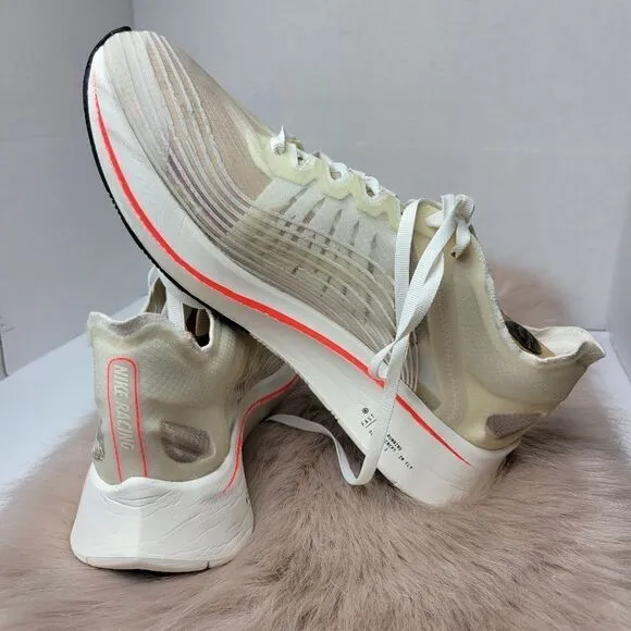Nike Zoom Fly Breaking 2 Running Shoes Womens SiWhite AJ8229-106 Size 11
