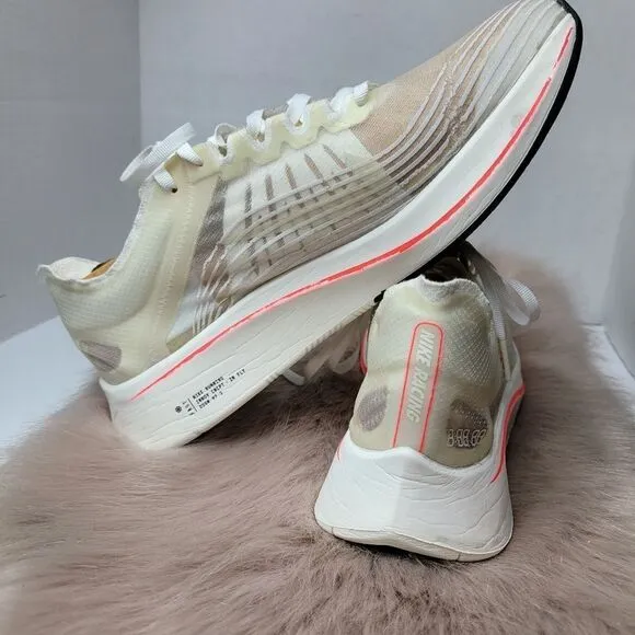 Nike Zoom Fly Breaking 2 Running Shoes Womens SiWhite AJ8229-106 Size 11