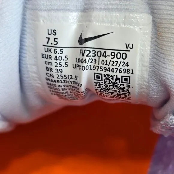 Nike ZoomX Invincible Run 3 Olympic Safari Pack Running Shoes W 9 Blue Orange LE