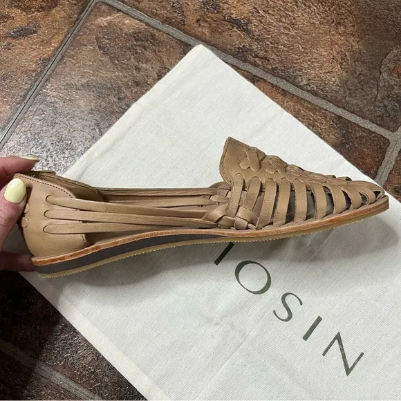 Nisolo Women’s Huarache Sandal Almond