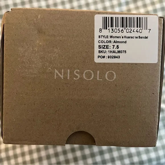 Nisolo Women’s Huarache Sandal Almond