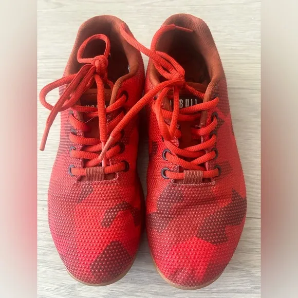 No Bull Project Fire (Red) Camouflage Trainer M5.5 W7