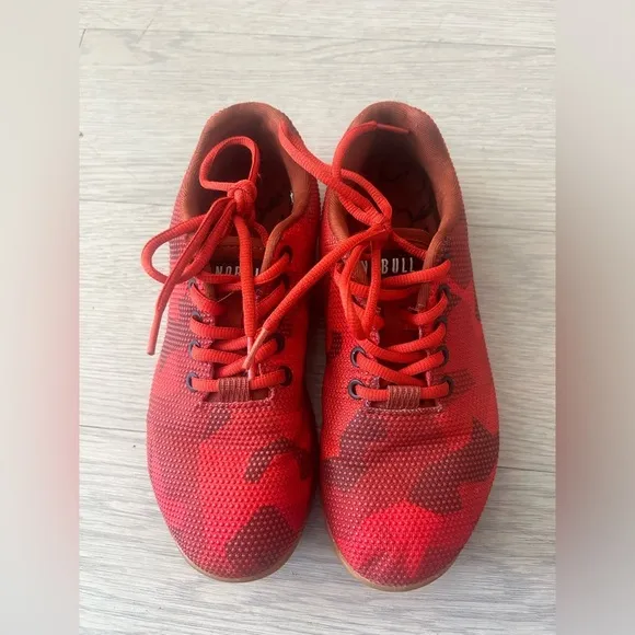 No Bull Project Fire (Red) Camouflage Trainer M5.5 W7