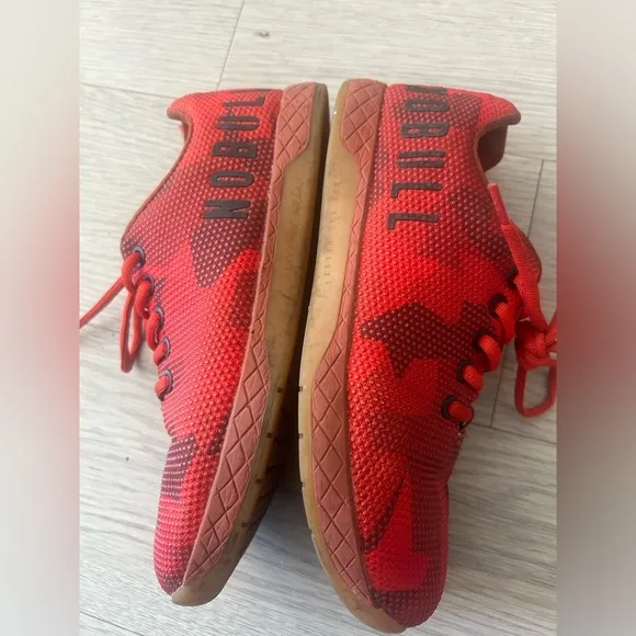 No Bull Project Fire (Red) Camouflage Trainer M5.5 W7