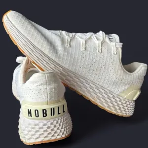 NO BULL White-on-White Trainers – Men’s 10 / Women’s 11.5 – Great Condition