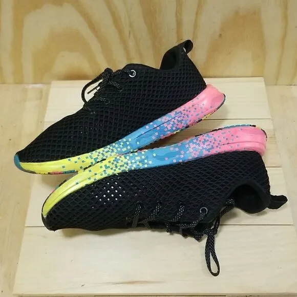 No Bull Women’s Sz 11.5 Men's Sz  10 Black Gum Trainer Sneakers CrossFit Shoes