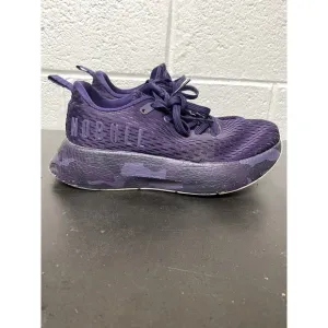 NoBull Allday Ripstop Runner unisex Purple Camo Athletic Shoes W 8 M 6.5