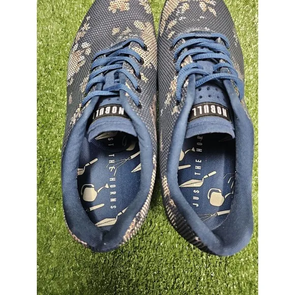 NoBull Athletic Gym Crossfit Floral Gum Sole Sneakers Mens Size US‎ 12.5