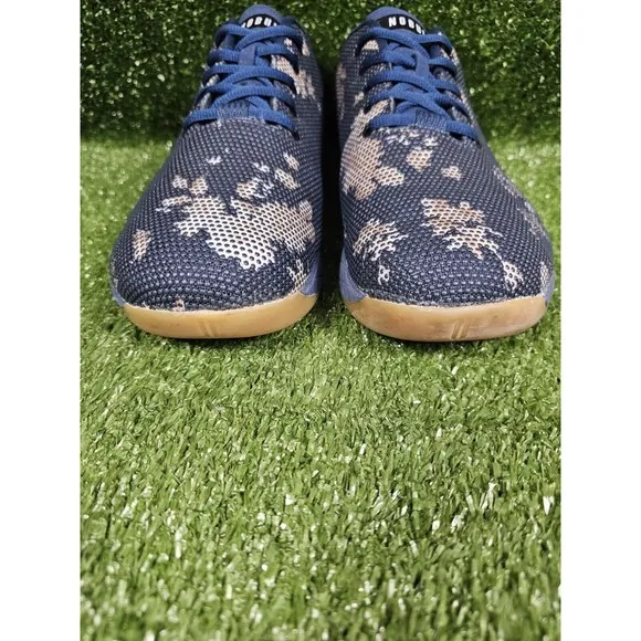 NoBull Athletic Gym Crossfit Floral Gum Sole Sneakers Mens Size US‎ 12.5