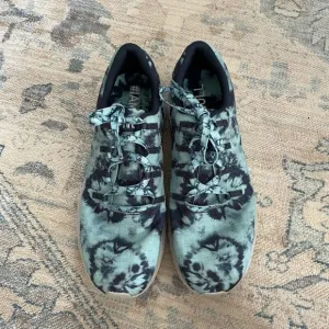 Nobull Blush Light Teal Tie Dye Ripstop Runners Shoes Women's US 9 Mens Size 7.5