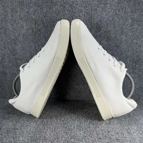 Nobull Canvas Trainer Mens 9.5 White Shoes Athletic Crossfit TrainingSneakers