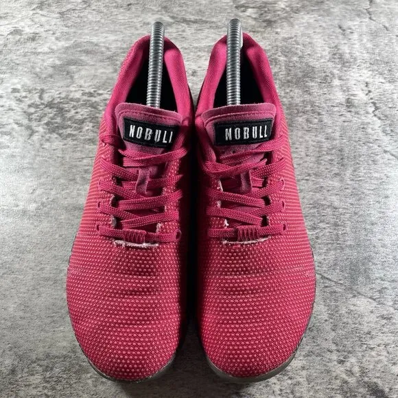 Nobull Crossfit Training Shoes Neon Pink Superfabric Womens Size - 6