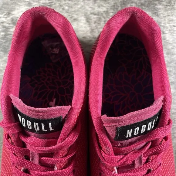 Nobull Crossfit Training Shoes Neon Pink Superfabric Womens Size - 6