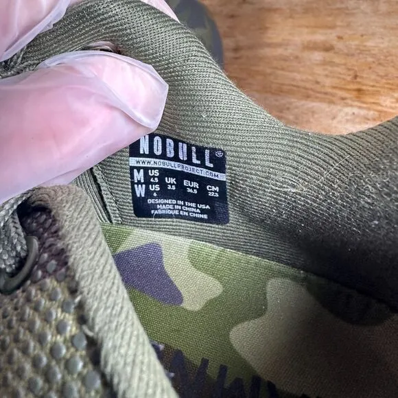 Nobull Forest Camo Crossfit Trainer‎ Athletic Shoes Women's Size 6
