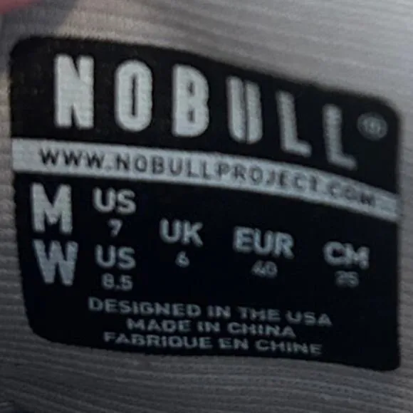 NoBull - Low Top Super Crossfit - Athletic Shoes - Gray - Women's - 8.5