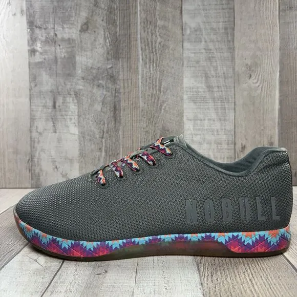 NOBULL Men's 11 Patchwork Outwork Trainers CrossFit Shoes Sneaker Athletic Gray