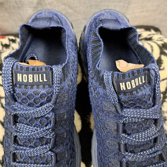 NOBULL Mens Reflective Knit Shoes  Men Sz 9 / Women 10.5 Running Sneakers