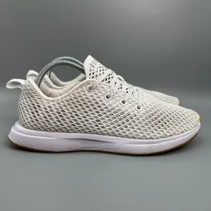 Nobull Mesh Runner Women's Size 9.5 Athletic Shoes White Running Lace Up Sneaker