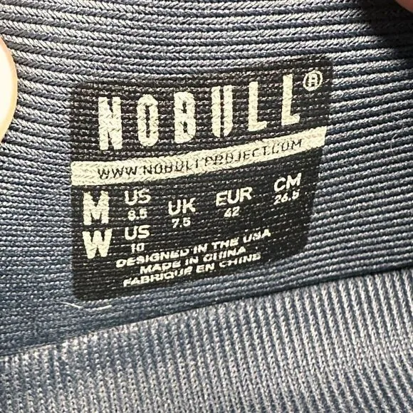 NOBULL Outwork Womens Size 10 Shoes Navy Ivory CrossFit Training Gym Sneakers
