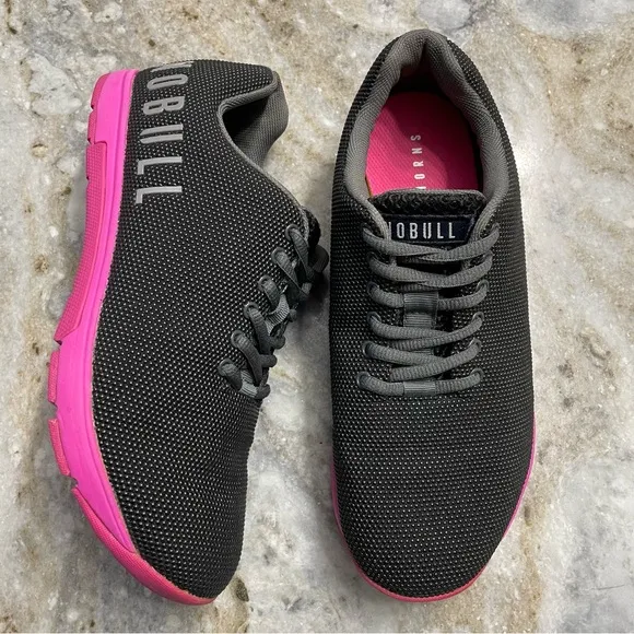 Nobull Project Trainer Black Crossfit Training Shoes Sneakers Women 9 Men 7.5