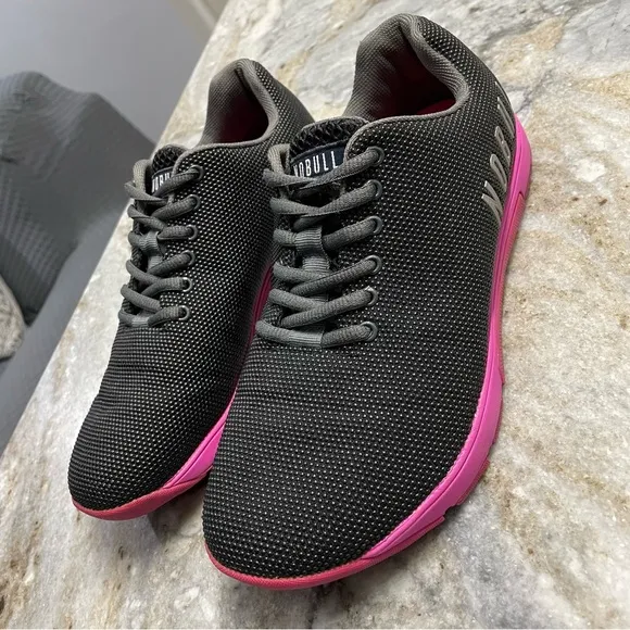 Nobull Project Trainer Black Crossfit Training Shoes Sneakers Women 9 Men 7.5