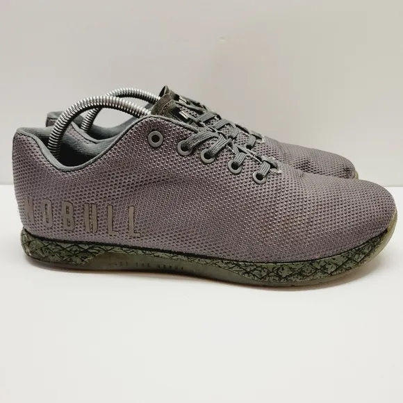 Nobull Shoes Gray Outwork Crossfit Trainers Superfabric Size M 10 W 11.5