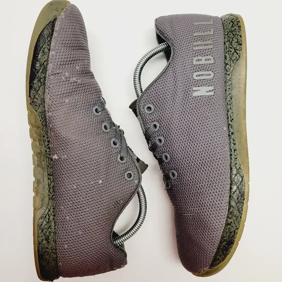 Nobull Shoes Gray Outwork Crossfit Trainers Superfabric Size M 10 W 11.5