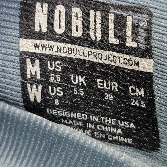 NOBULL Shoes Women 8 Men 6.5 Gray Steel Suede Leather Sneakers Crossfit Trainers